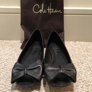 Cole Haan Open Toe Flats